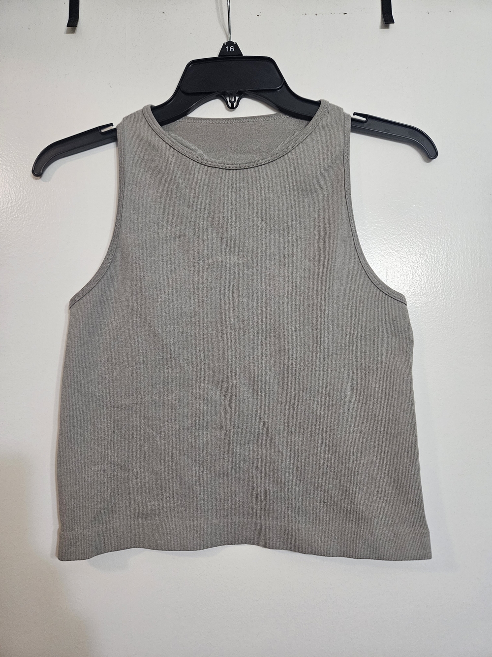 Free People Intimately High Neck Ribbed Crop Tank Top